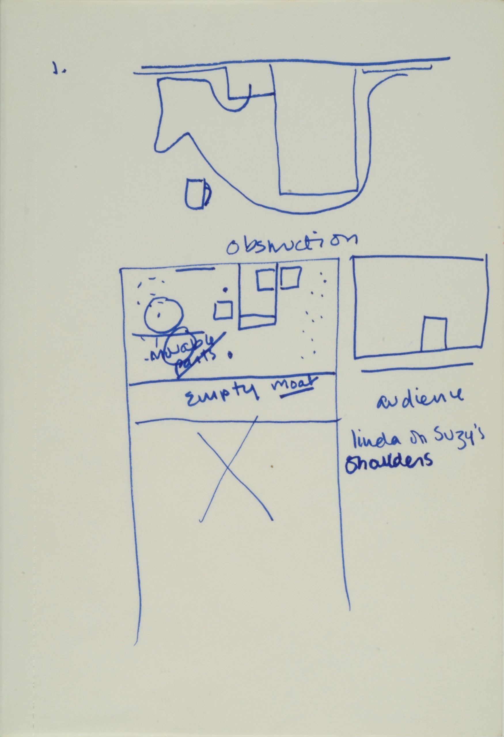 Performance floor plan sketch