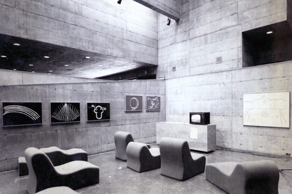 Link to page for Joan Jonas: Performances/Video/Installation, University Art Museum, Berkeley, 1980